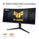 ASUS TUF Gaming VG34VQL3A 34" 2K 180Hz 1ms Curved Gaming Monitor